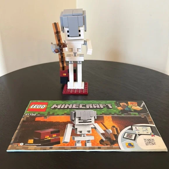 Lego Minecraft Skeleton Bigfig Minecraft 21150 Lego Toys Lego